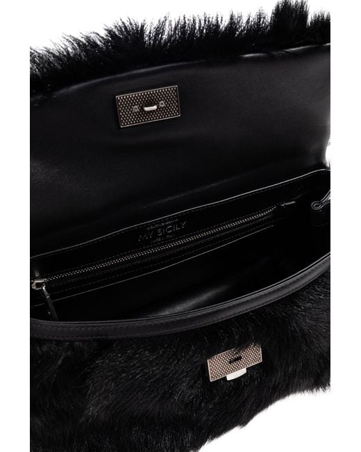Dolce & Gabbana Black Handbag "my Sicily",