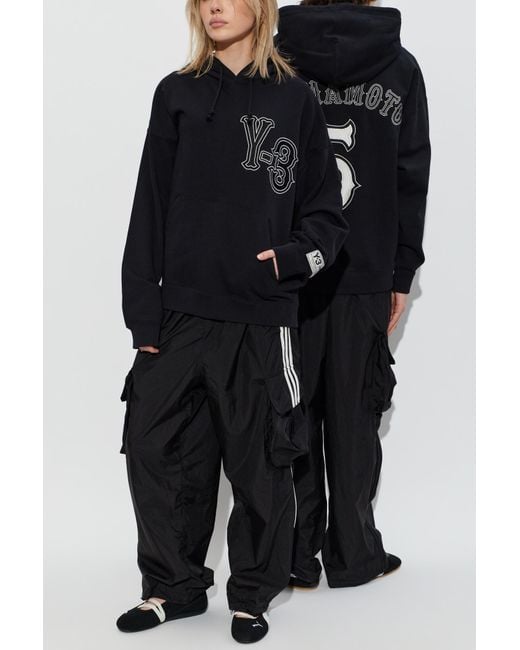 Y-3 Blue Hoodie