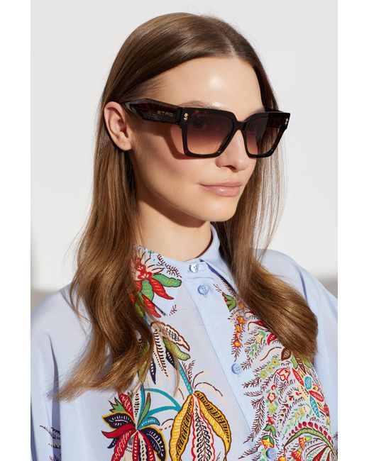 Etro Brown Sunglasses
