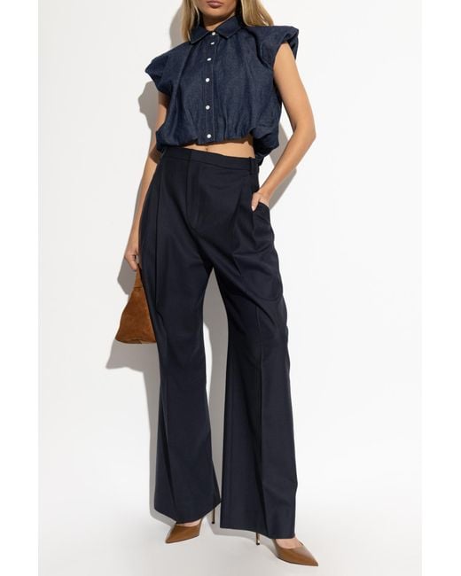 FRAME Blue Denim Shirt