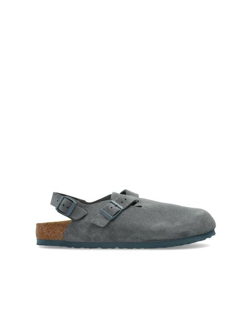 Birkenstock White "Tokio Ii Suede" Shoes for men