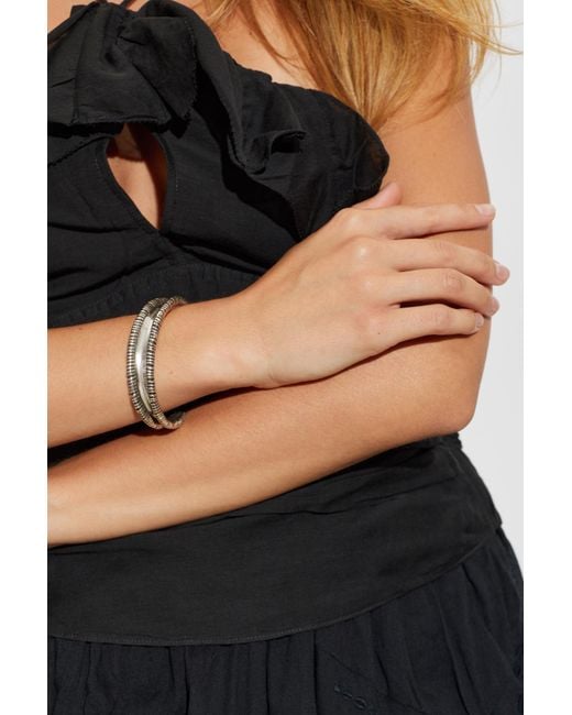 Isabel Marant Metallic Brass Bracelet