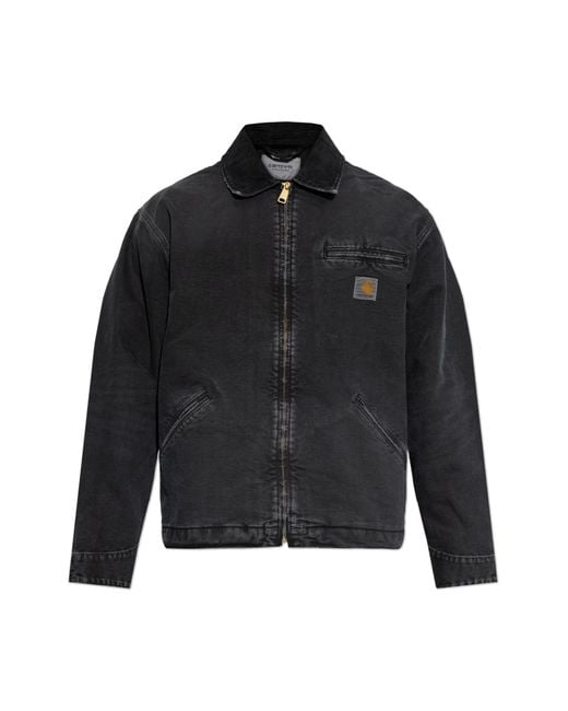 Carhartt Black Detroit Denim Jacket for men