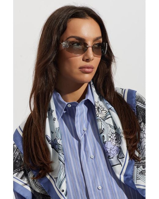 Miu Miu Metallic A51S Sunglasses