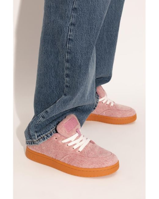 KENZO Red 'Dome' Sports Shoes
