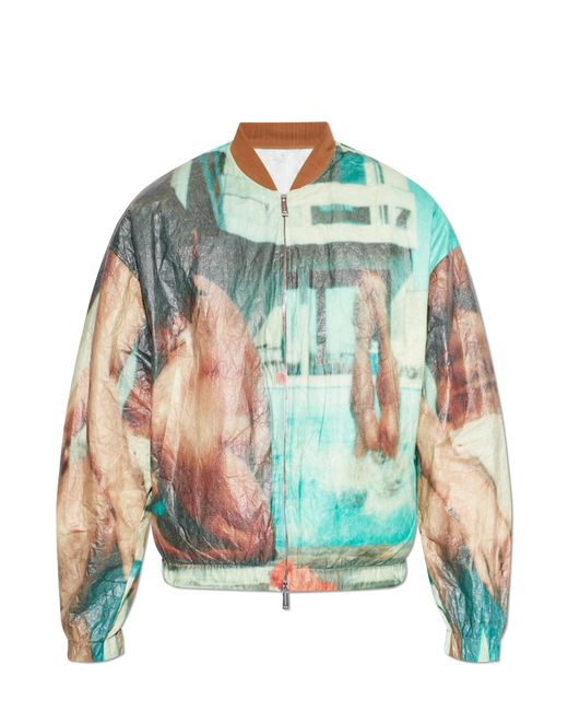 DSquared² Green Bomber Jacket for men
