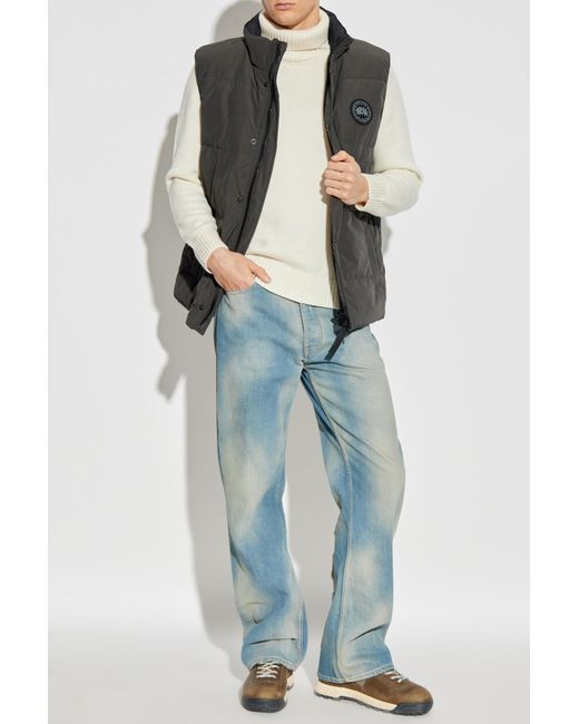 Canada Goose Black "Garson" Down Vest for men