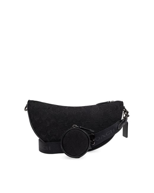 COACH Black Shoulder Bag for men
