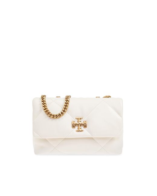 Tory Burch Natural Shoulder Bag 'Kira Diamond Small'