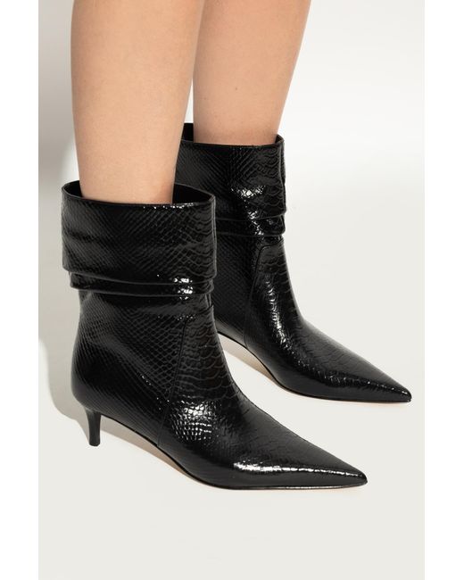 MICHAEL Michael Kors Black "heeled Ankle Boots 'dawn'",
