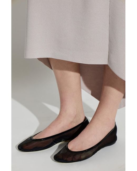 Lanvin Gray Ballet Flats