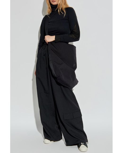 Y-3 Black Long Sleeve Turtleneck