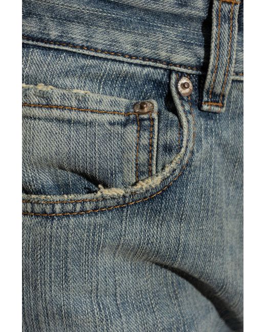 Balenciaga Blue Jeans With 'Vintage' Effect