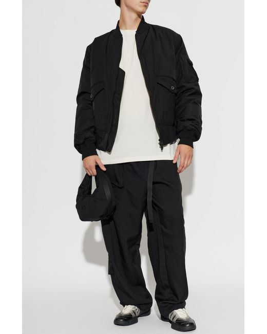 Y-3 Black 'Bomber' Jacket for men
