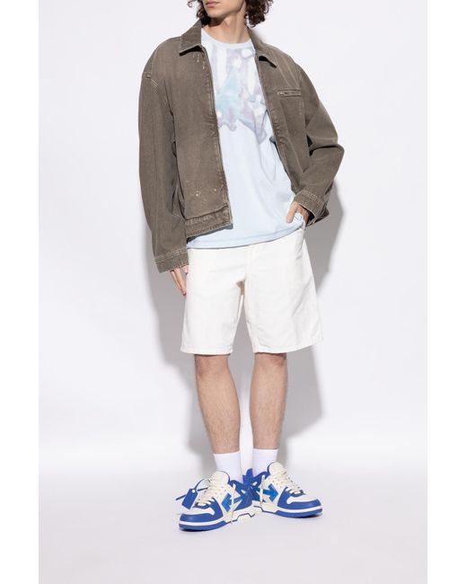 Off-White c/o Virgil Abloh Blue "Out Of Office" Sports Shoes for men