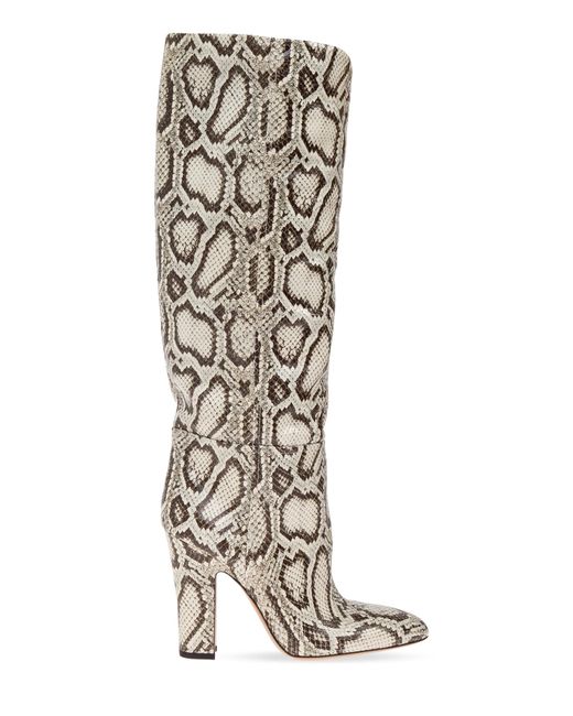 Paris Texas White Heeled Boots "Lavinia"