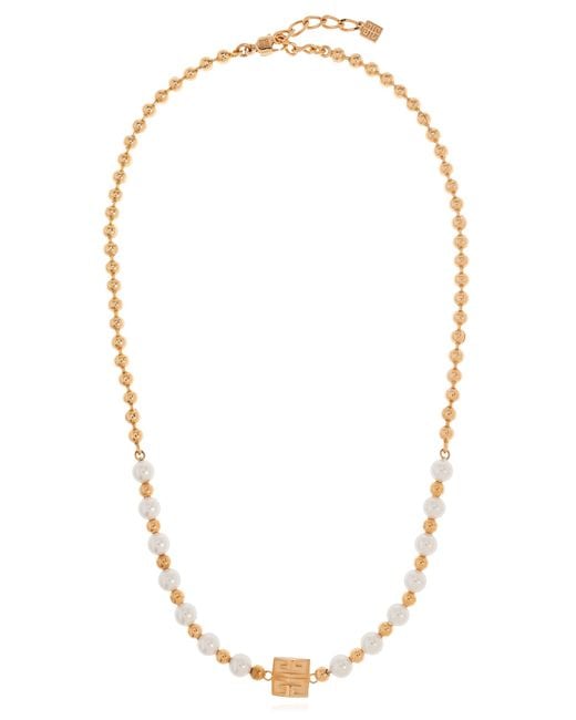 Givenchy Metallic Brass Necklace