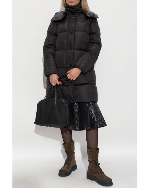 Moncler Black Down Jacket "Litte"