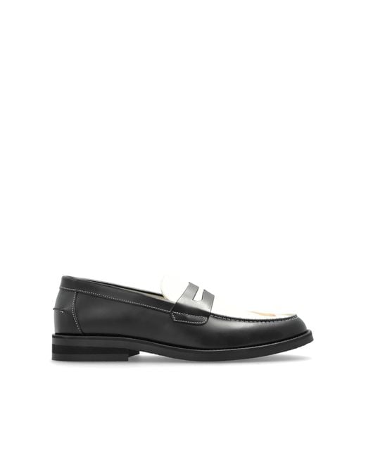 Duke & Dexter Black "Wilde" Loafers Shoes for men