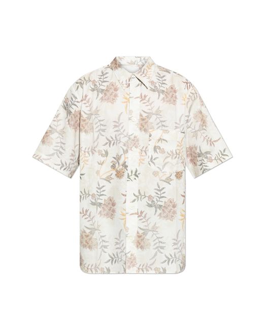 Isabel Marant White 'Labilio' Shirt for men