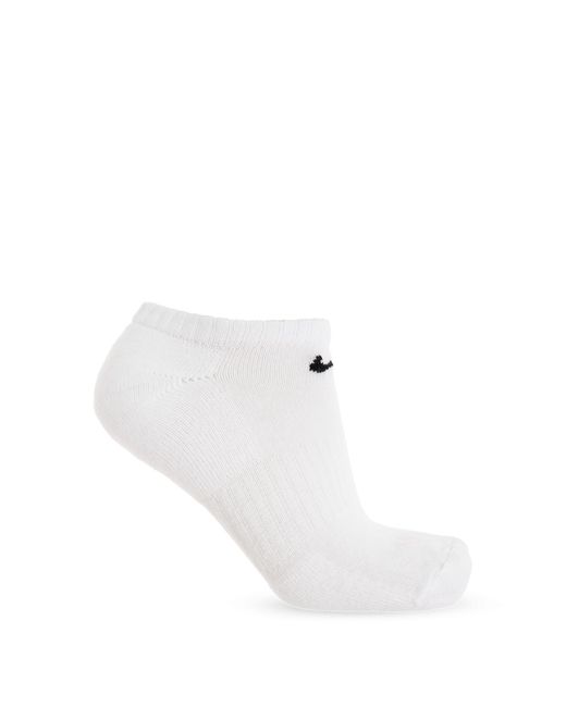Nike White Three-Pack Of Socks With Logo