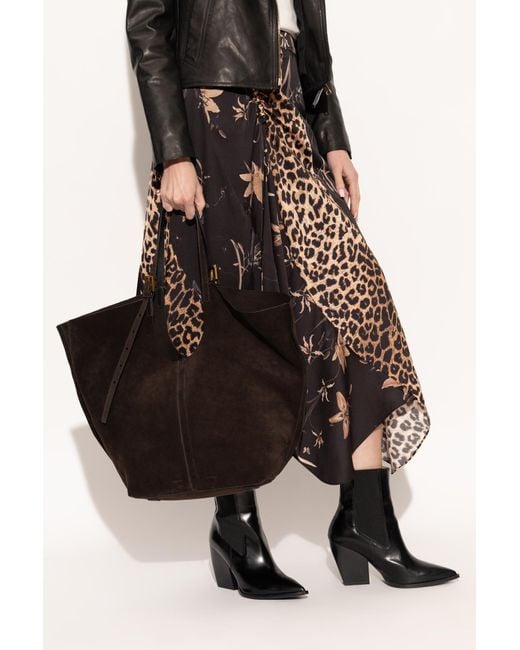 AllSaints Black Shopper Bag