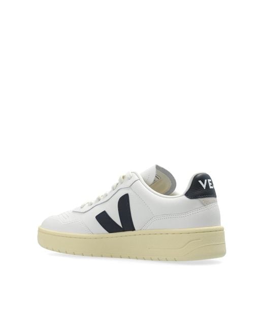 Veja White Sports Shoes `V-90 O.T. Leather`