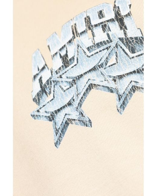 Amiri White T-Shirt With Colorful Print for men