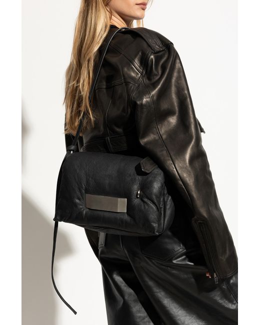 リックオウエンスBIG PILLOW GRIFFINレザーショルダーバッグ RICK OWENS - 【25SS】ビッグ ピロー グリフィン バッグ / BIG