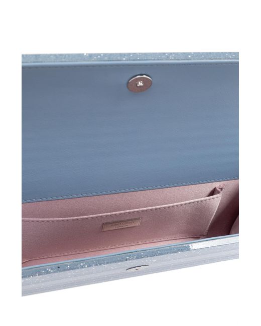 Jimmy Choo Blue Sweetie Clutch