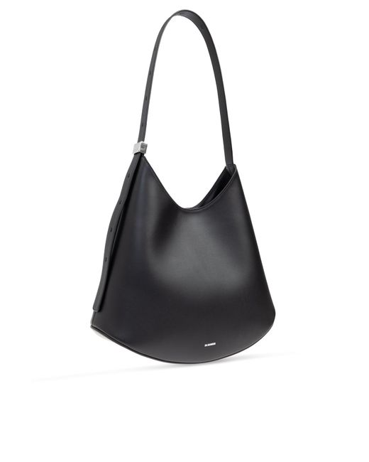 Jil Sander Black Shoulder Bag Eldorado Medium
