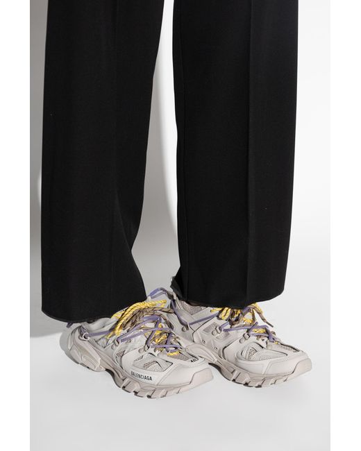 Balenciaga Gray 'Track' Sports Shoes