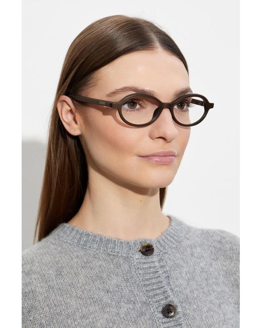 Jacquemus Brown Corrective Glasses