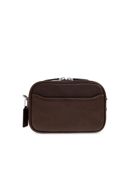 COACH Brown Shoulder Bag 'Radio' for men