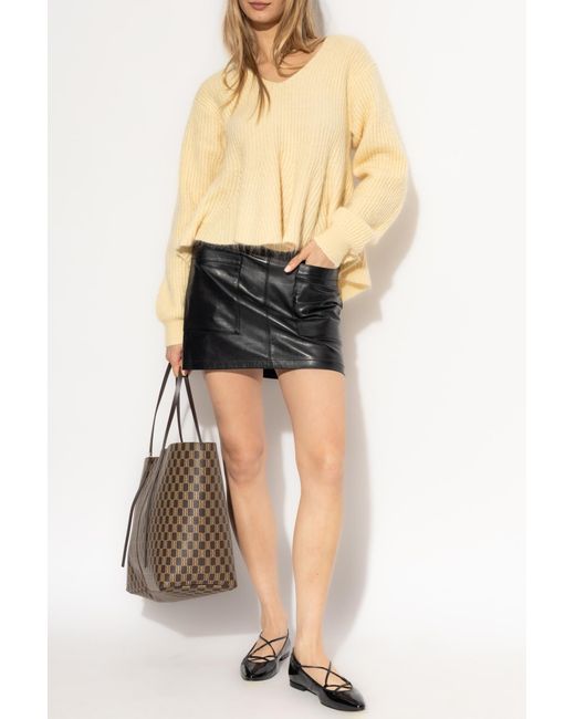 Zadig & Voltaire Black Skirt Jaime