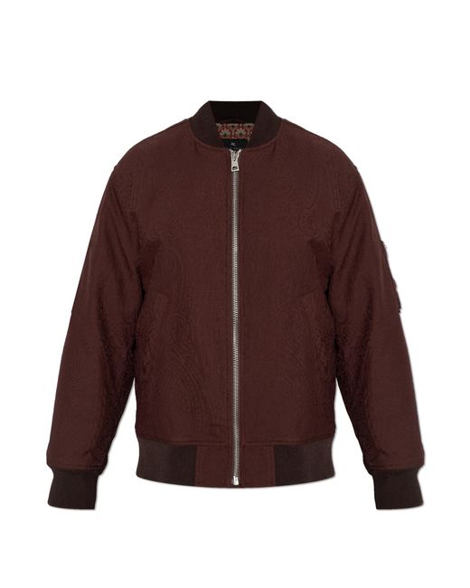Etro Brown Bomber Jacket