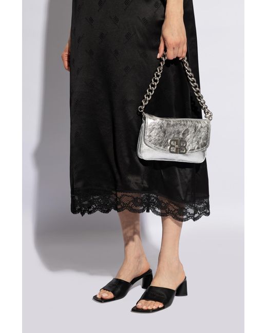 Balenciaga Black ‘Bb Small’ Shoulder Bag
