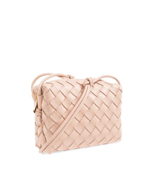 Bottega Veneta Pink Mini Loop Camera Bag