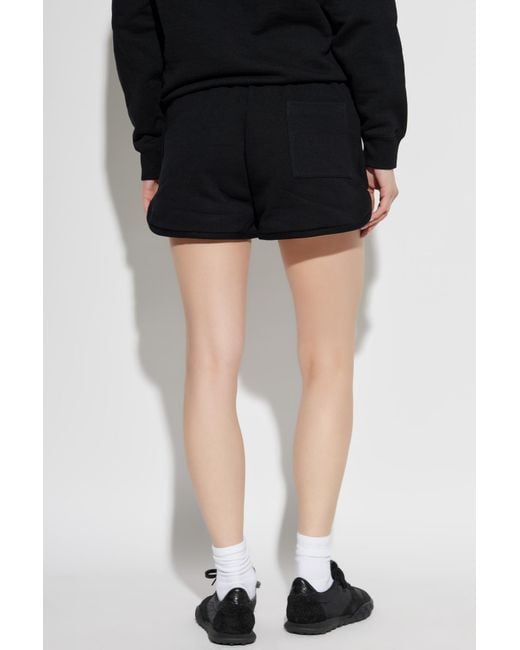 Jil Sander Black Logo Shorts