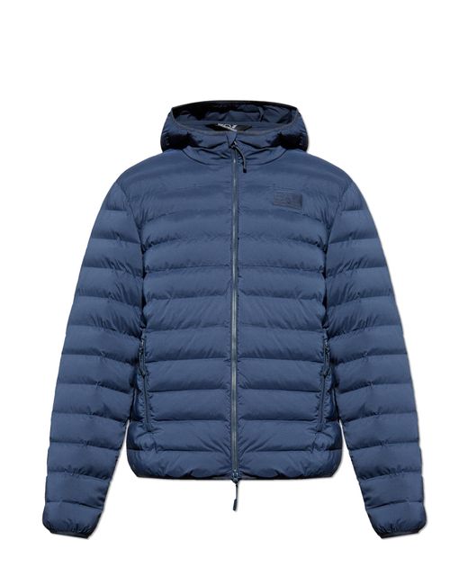 EA7 Blue Insulated Jacket for men