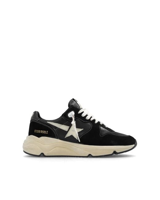Golden Goose running Sole Sneakers in Black Lyst UK