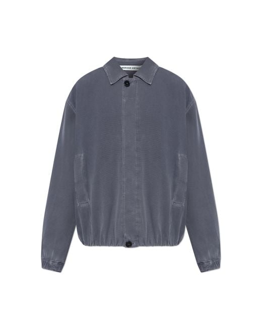 American Vintage Blue Denim Jacket for men