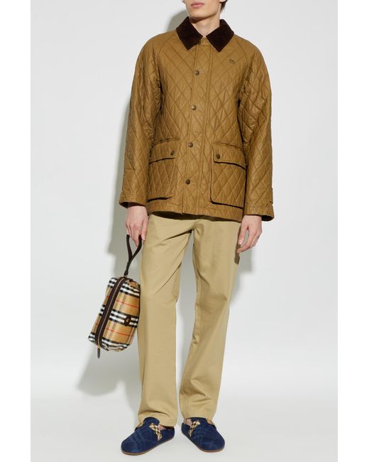 Burberry Natural Insulated Jacket 'Holbrook' for men