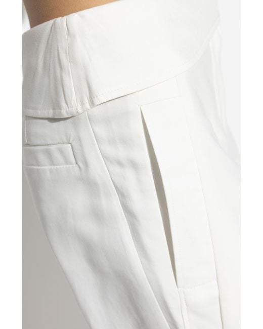 IRO White Trousers Zinia