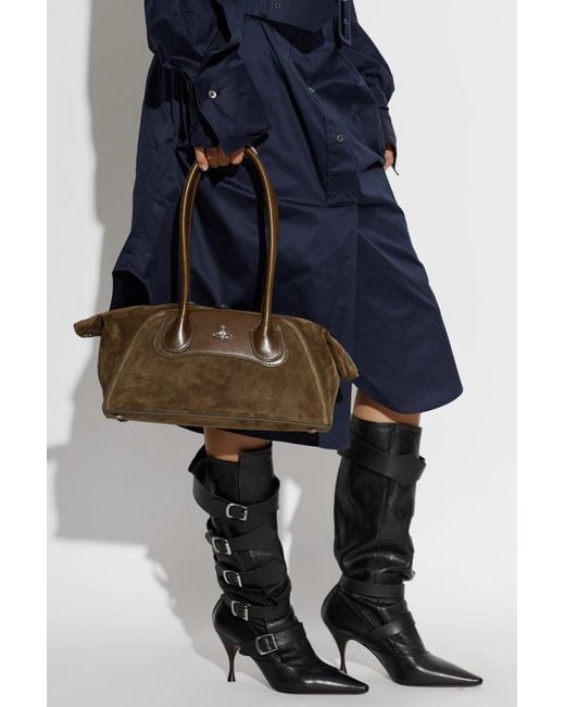 Vivienne Westwood Brown Shirley Small Bag