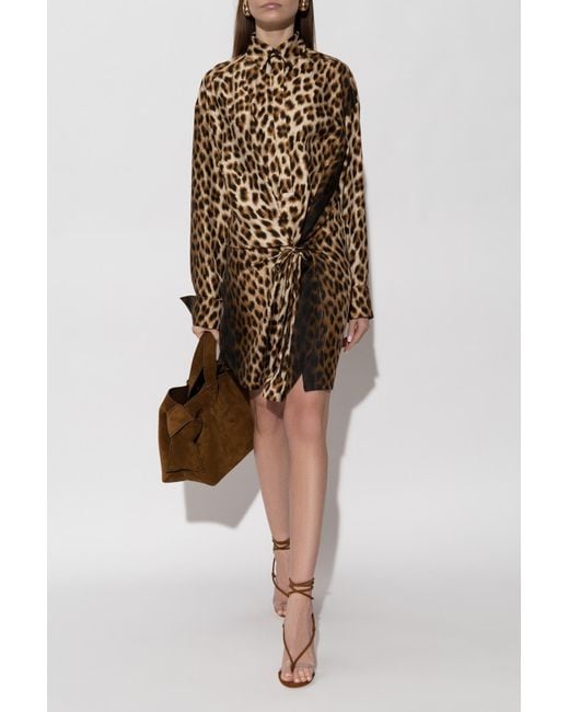 Sportmax White Silk Dress "Cinema"