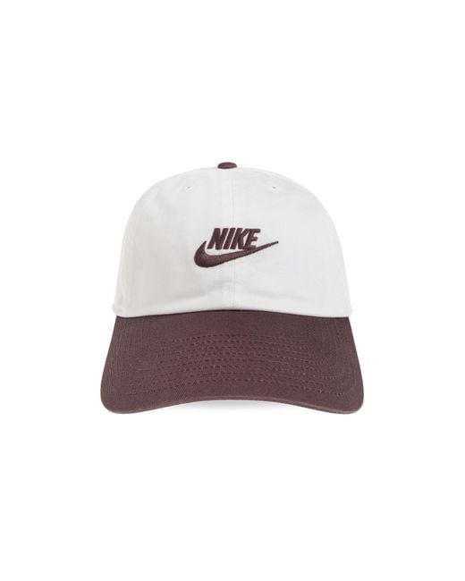 Nike White Baseball Cap