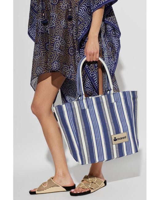 Isabel Marant Blue "Yenky Small" Bag
