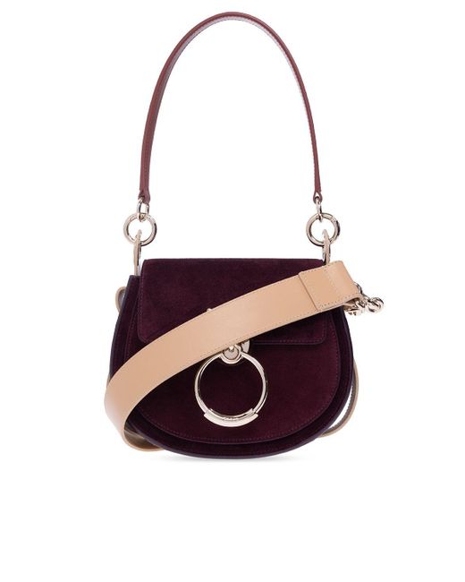 Chloé Purple 'tess Small' Shoulder Bag