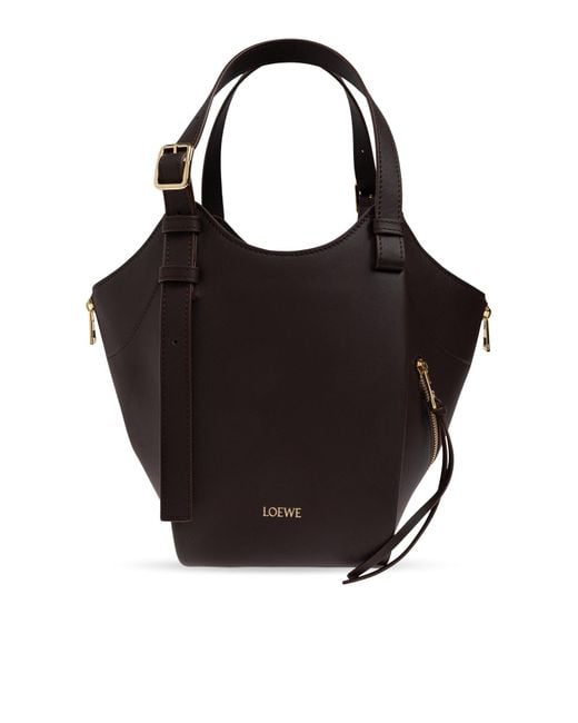 Loewe Black 'Hammock Flip Medium' Shoulder Bag